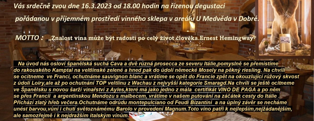 Pozvánka na kost Harmonia vini březen dne 16.3.2023 od 18.00 hodin